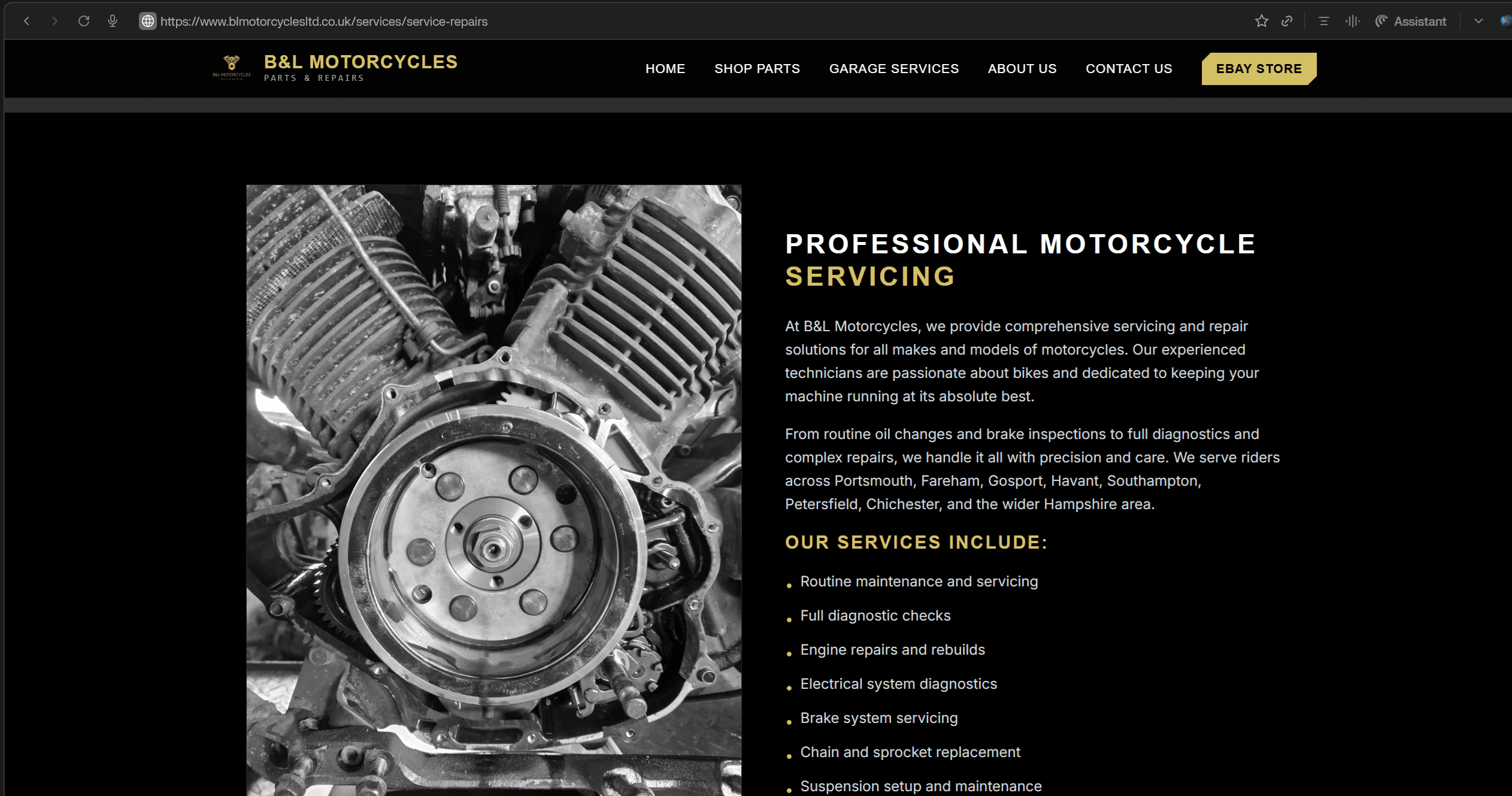 B&L Motorcycles screenshot 3