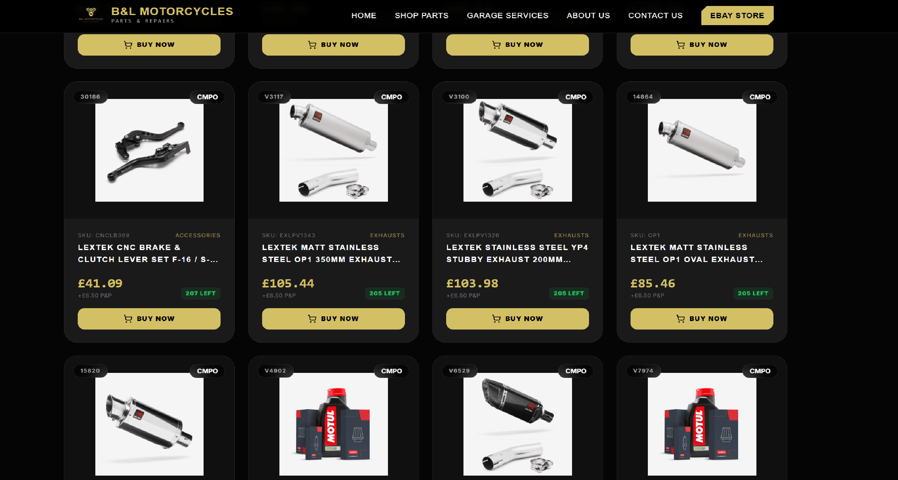 B&L Motorcycles screenshot 2