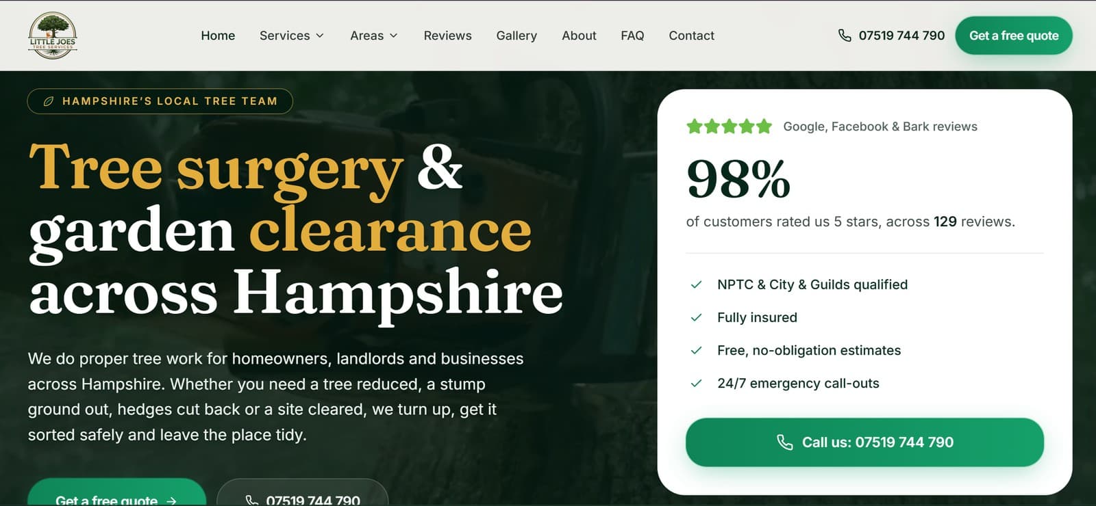 Little Joe's Tree Services