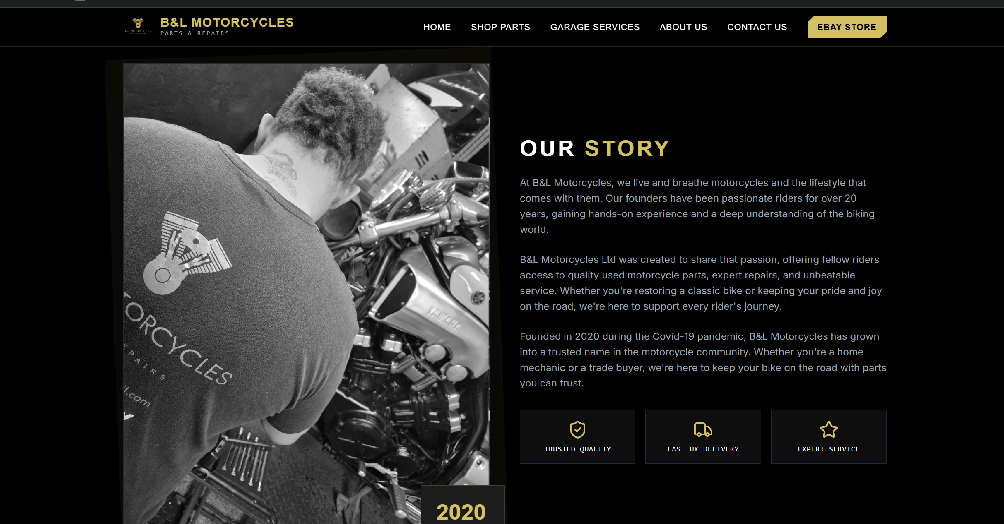 BL Motorcycles screenshot 5
